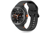 Smartwatch - akcesoria - Tech-Protect Silicone Strap for Samsung Galaxy Watch 40 / 44 / 46 mm - Black - 5906302331109
