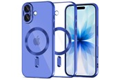 Telefon - Pokrowiec i etui - Tech-Protect MagFlex MagSafe Case for iPhone 17 - Clear and Navy Blue - 5906302334650
