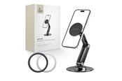 Telefon - Adapter i Ladowarka - Tech-Protect DPT100 Magnetic MagSafe Desk Phone Holder - Black - 5906302360512