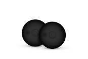 Bezpieczenstwo - Housegard Luma Smart wireless series-connected smoke alarm incl. 10-year battery 2-pack, black - 601183
