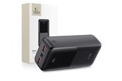 Powerbank - Tech-Protect Powerbank PB03 30000mAh 22.5W - black Powerbank - Czarny - 30000 mAh - 5906302380527