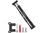 Akcesoria rowerowe - Rockbros 42322821001 floor bicycle pump - black - Rockbros-42322821001