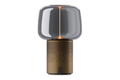 Głośniki przenośne i na imprezy - Kooduu Serena Play Portable speaker lamp powered by JBL - Bronze - KO15-0121LS026-03
