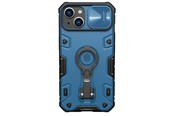 Telefon - Pokrowiec i etui - Nillkin CamShield Armor Pro Magnetic Case iPhone 14 Plus Magnetic MagSafe Case with Camera Cover Blue - 6902048248847