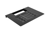 Uchwyty ścienne, uchwyty AV i meble AV - Multibrackets M Pro Series mounting component - small - for printer - black - Max - recommended for - 7340234811793