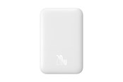 Powerbank - Baseus Airpow 6000mAh 20W Power Bank with Simple USB-C Cable (20V/3A) 30cm - White Powerbank - Biały - 6000 mAh - P10022807213-00