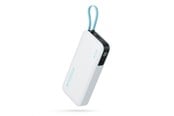 Powerbank - CUKTECH CUKP200NGLLG 55W with Built-in USB-C Cable Powerbank - Biały - 20000 mAh - CUKP200NGLLG