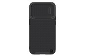Telefon - Pokrowiec i etui - Nillkin Textured S Case iPhone 14 Pro Armored Case with Camera Cover Black - 6902048249561