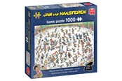 Puzzle - Jumbo Jan van Haasteren Jigsaw Puzzle - Skateboarding in the Bowl - 1000 pcs. Podłoga - 1110100625