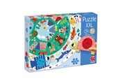 Puzzle - Jumbo Goula Puzzle XXL Discover Animals - 25 pcs. Podłoga - 53177