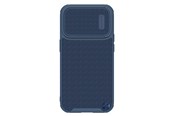 Telefon - Pokrowiec i etui - Nillkin Textured S Case iPhone 14 Pro Max Armored Case with Camera Cover Blue - 6902048249639