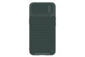 Telefon - Pokrowiec i etui - Nillkin Textured S Case iPhone 14 Pro Max Armored Case with Camera Cover Dark Green - 6902048249646