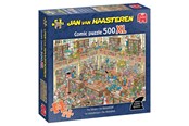 Puzzle - Jumbo Jan van Haasteren Jigsaw Puzzle - The Library - 500 XL pcs. Podłoga - 1110100811