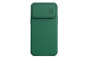 Telefon - Pokrowiec i etui - Nillkin CamShield S Case iPhone 14 Pro Max Armored Case Camera Cover Green - 6902048258976