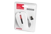 Myszka - MODECOM MC-M9.1 - Myszy - Optyczny - 4 - Biały - M-MC-00M9.1-200