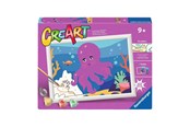 Kreatywne gry - Ravensburger CreArt Paint by Numbers - Octopus (Neon) - 120232575