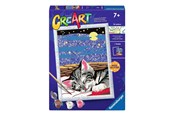 Kreatywne gry - Ravensburger CreArt Paint by Numbers - Dreaming Cats - 12023262 9