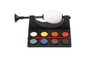 Kreatywne gry - Creativ Company Egg Paint Mill with Paint and Brush - Black - 13134