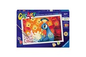 Kreatywne gry - Ravensburger CreArt Paint by Numbers - Proud Peacock - 23981 8