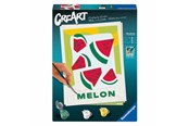 Kreatywne gry - Ravensburger CreArt Paint by Number - Melon - 25516 0