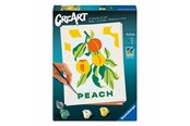 Kreatywne gry - Ravensburger CreArt Paint by Number - Peach - 25517 7