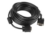 Kabel wyświetlacza - Lanberg - VGA cable - HD-15 (VGA) to HD-15 (VGA) - 10 m - CA-VGAC-10CC-0100-B