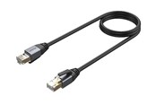 Kabel sieciowy - Unitek network cable - 3 m - black - Czarny - 3m - C18149AGY03-3M
