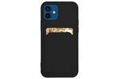 Telefon - Pokrowiec i etui - Hurtel Card Case Silicone Wallet Case with Card Slot Documents for Samsung Galaxy A73 Black - 5907769346682