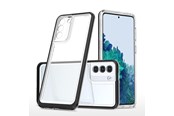 Telefon - Pokrowiec i etui - Hurtel Clear 3in1 Case for Samsung Galaxy S23+ Silicone Cover with Frame Black - 5907769352416