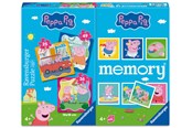 gry-planszowe-karciane-i-kosci - Ravensburger Peppa Pig Puzzle+memory® - Vendespil - 10625088
