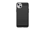 Telefon - Pokrowiec i etui - Hurtel Flexible Carbon Pattern Case for iPhone 15 Plus Carbon Case - Black - 5907769356469