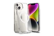 Telefon - Pokrowiec i etui - Ringke Fusion Magnetic Magnetic Rigid Case with Gel Frame for iPhone 14 Plus Translucent (MagSafe Compatible) - 8809881263298