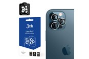 Telefon - szklo ochronne - 3mk Lens Protection Pro iPhone 12 Pro Camera lens protection with mounting frame 1 pc. - 5903108452335