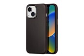 Telefon - Pokrowiec i etui - Dux Ducis Naples Case for iPhone 14 Plus Leather Case (MagSafe Compatible) Dark Brown - 6934913034651