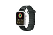 Smartwatch - akcesoria - Dux Ducis Strap (Armor Version) Apple Watch Ultra Strap SE 9 8 7 6 5 4 3 2 1 (49 45 44 42 mm) Silicone Magnetic Band Bracelet Green - 6934913035467