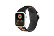 Smartwatch - akcesoria - Dux Ducis Strap (Outdoor Version) Apple Watch Ultra Strap SE 9 8 7 6 5 4 3 2 1 (49 45 44 42 mm) Nylon Band Bracelet Black/Orange - 6934913035337