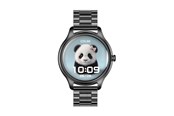 Smartwatch, zegarek i opaska sportowa - Colmi L28 Smart Watch Black Steel - L28 Black steel