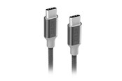 Kabel USB - SBS TECABLETCC20BK USB-C Cable - USB-C 25W Power Delivery 1.5m - Gray - TECABLETCC20BK