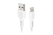 Kabel USB - SBS TECABLEUSBIP589W USB-A - Lightning Cable - White - TECABLEUSBIP589W