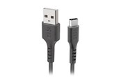 Kabel USB - SBS TECABLETC220K USB-A - USB-C Cable 2 m - Black - TECABLETC220K