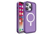 Telefon - Pokrowiec i etui - Hurtel Magnetic Color Matte Case for iPhone 15 Plus - Purple - 5907769357114