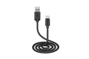 Kabel USB - SBS TECABLETC3MTK USB-A - USB-C Cable 3m - Black - TECABLETC3MTK