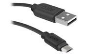 Kabel USB - SBS TECABLEMICRO2K USB-A - Micro-USB Cable 2 m - Black - TECABLEMICRO2K