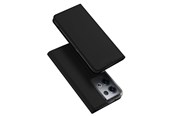 Telefon - Pokrowiec i etui - Dux Ducis Skin Pro Case Oppo Reno 8 Pro Flip Cover Card Wallet Stand Black - 6934913033128