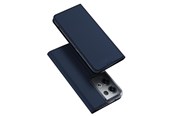 Telefon - Pokrowiec i etui - Dux Ducis Skin Pro Case Oppo Reno 8 Pro Flip Cover Card Wallet Stand Blue - 6934913033135