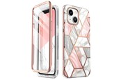 Telefon - Pokrowiec i etui - SUPCASE Cosmo Case for iPhone 14 Plus - Pink Marble - 843439119406