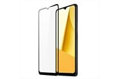 Telefon - Pokrowiec i etui - Dux Ducis 9D Tempered Glass Tempered Glass Vivo Y16 / Y02s Full Screen Protector with Frame Black (Case Friendly) - 6934913032855