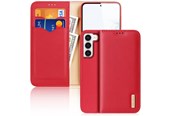 Telefon - Pokrowiec i etui - Dux Ducis Hivo Samsung Galaxy S23+ Flip Case Wallet Stand RFID Lock Red - 6934913031773