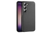 Telefon - Pokrowiec i etui - Dux Ducis Grit Samsung Galaxy S23+ Elegant Faux Leather Case Black - 6934913030363