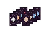 Kreatywne gry - PlayMais Mosaic Cards Decorate Solar System - 161010.25